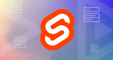 Use Svelte and the Flowbite CSS framework to build a sidebar menu.