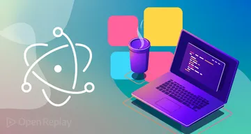 Use Electron to create a desktop application with HTML and JS