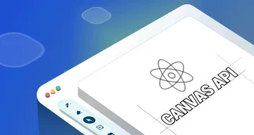 Use the Canvas API with React to draw and do animations