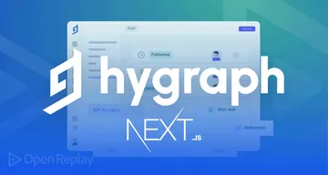 Develop an API quickly with Hygraph plus Next.js