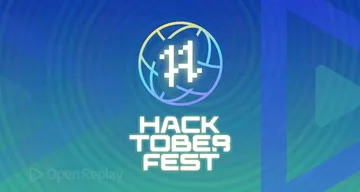 We're taking part in Hacktoberfest 2022, come and find out what you can win by contributing to OpenReplay