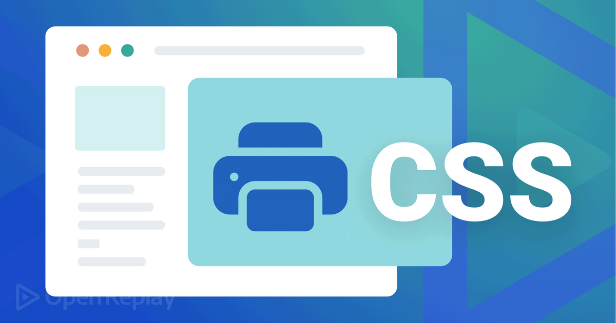 Making your Pages Printer-Friendly with CSS