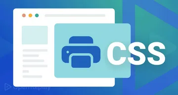 Ensure that all your pages are printer-friendly with just a bit of CSS work
