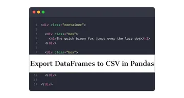 Export Pandas DataFrame to CSV: Complete Guide to to_csv()