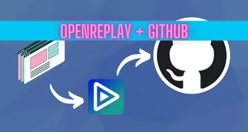 Generate Github issues directly from the OpenReplay interface