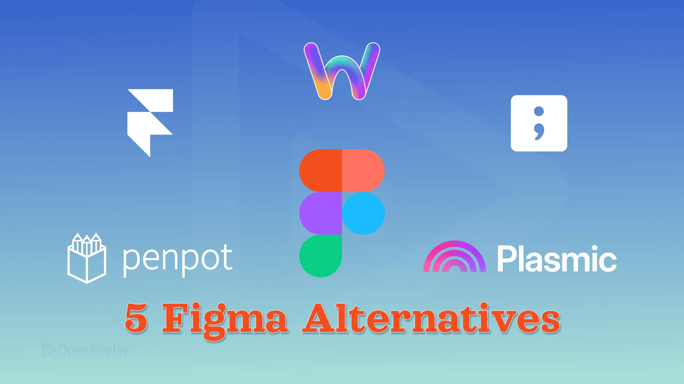 5 Figma alternatives built with web technologies, from Penpot and Plasmic to Webstudio, Framer, and tldraw for browser-native design workflows.