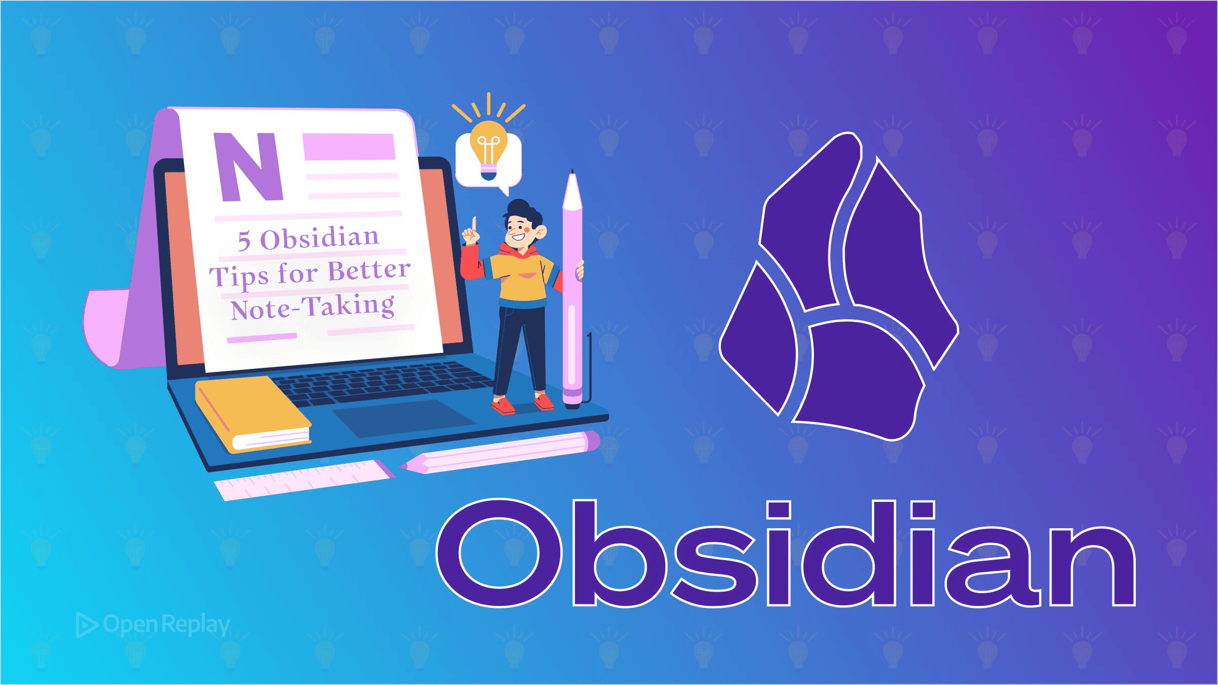 Five Obsidian note-taking tips: MOCs, Dataview, Bases, Canvas, Mermaid, review dashboards, and Git syncing for reusable Markdown vaults.