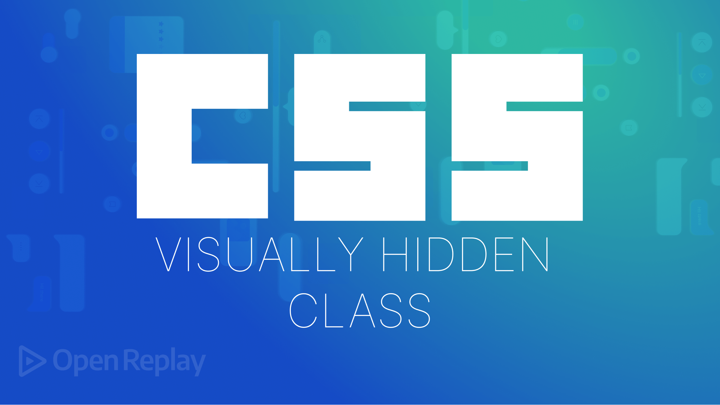 Accessibility, design, and the CSS visually-hidden class