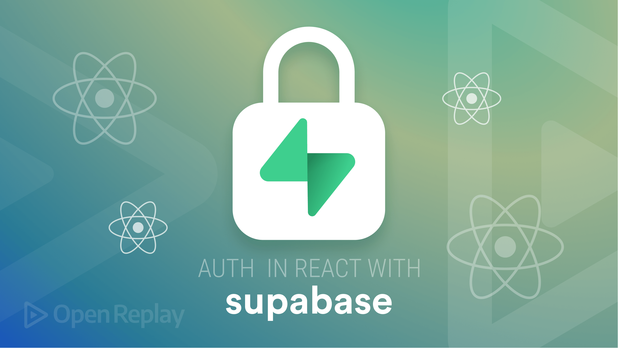 Authentication in React with Supabase