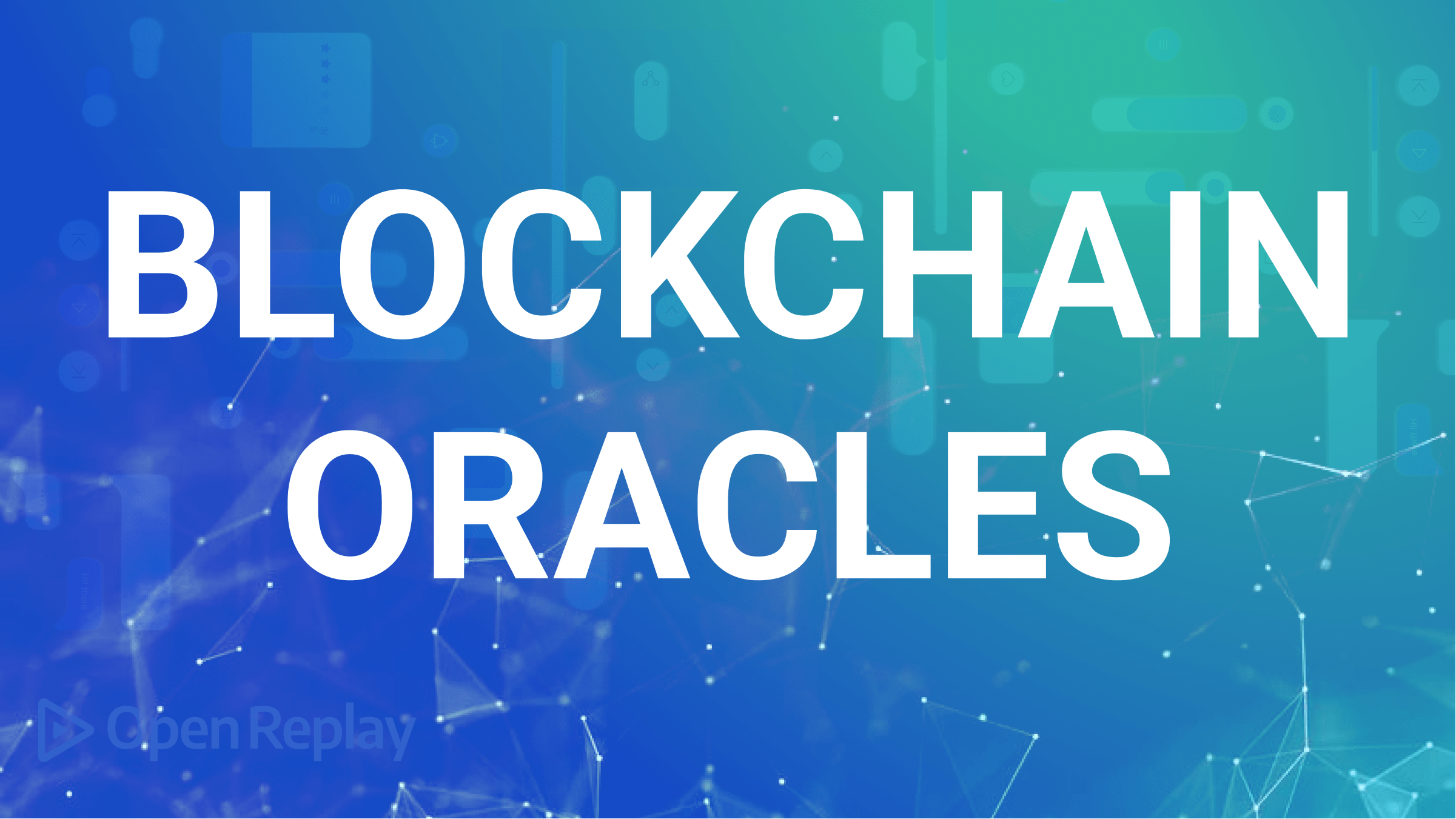 Blockchain Oracles and their Components