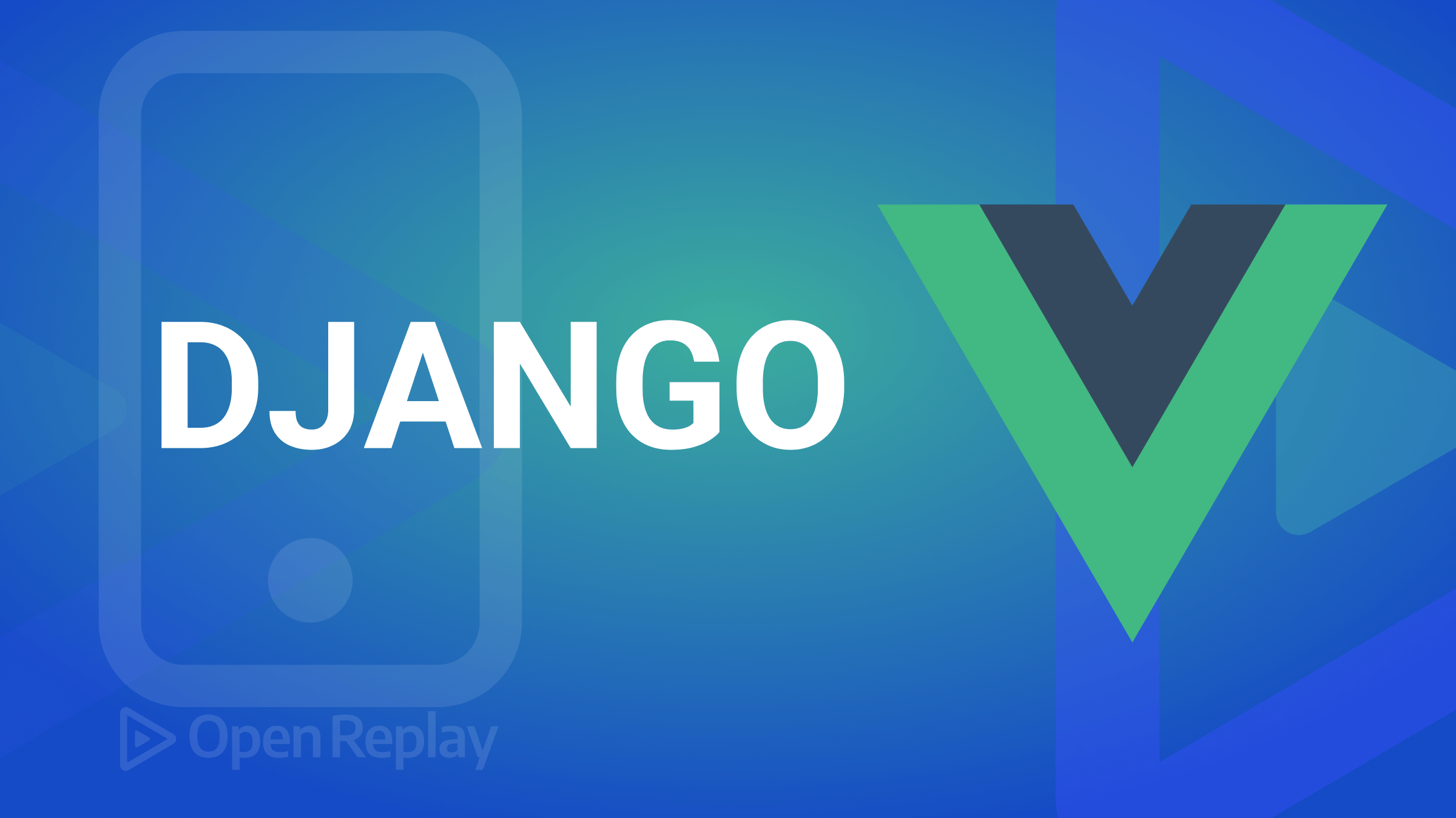 Build an app using Vue and Django