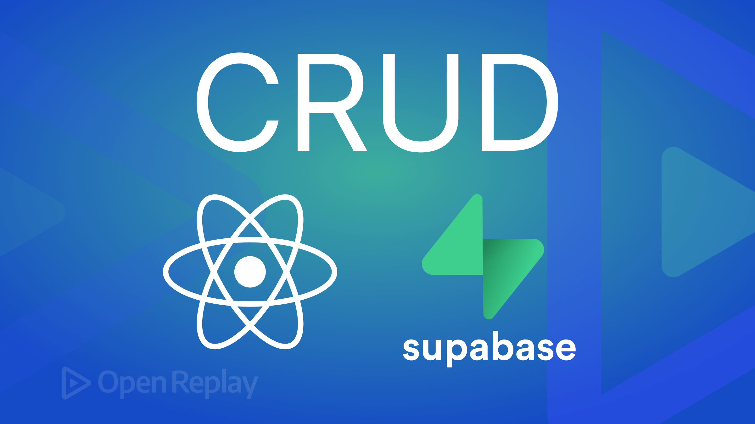 Build an app with React and Supabase