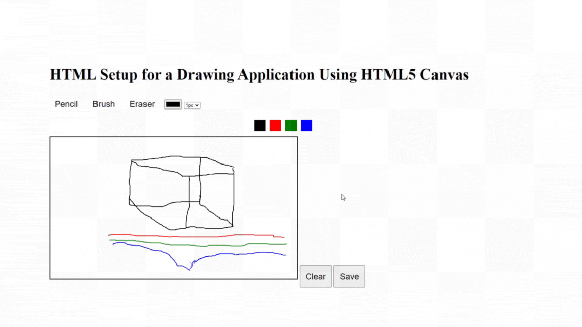 Building a drawing application with HTML5 Canvas