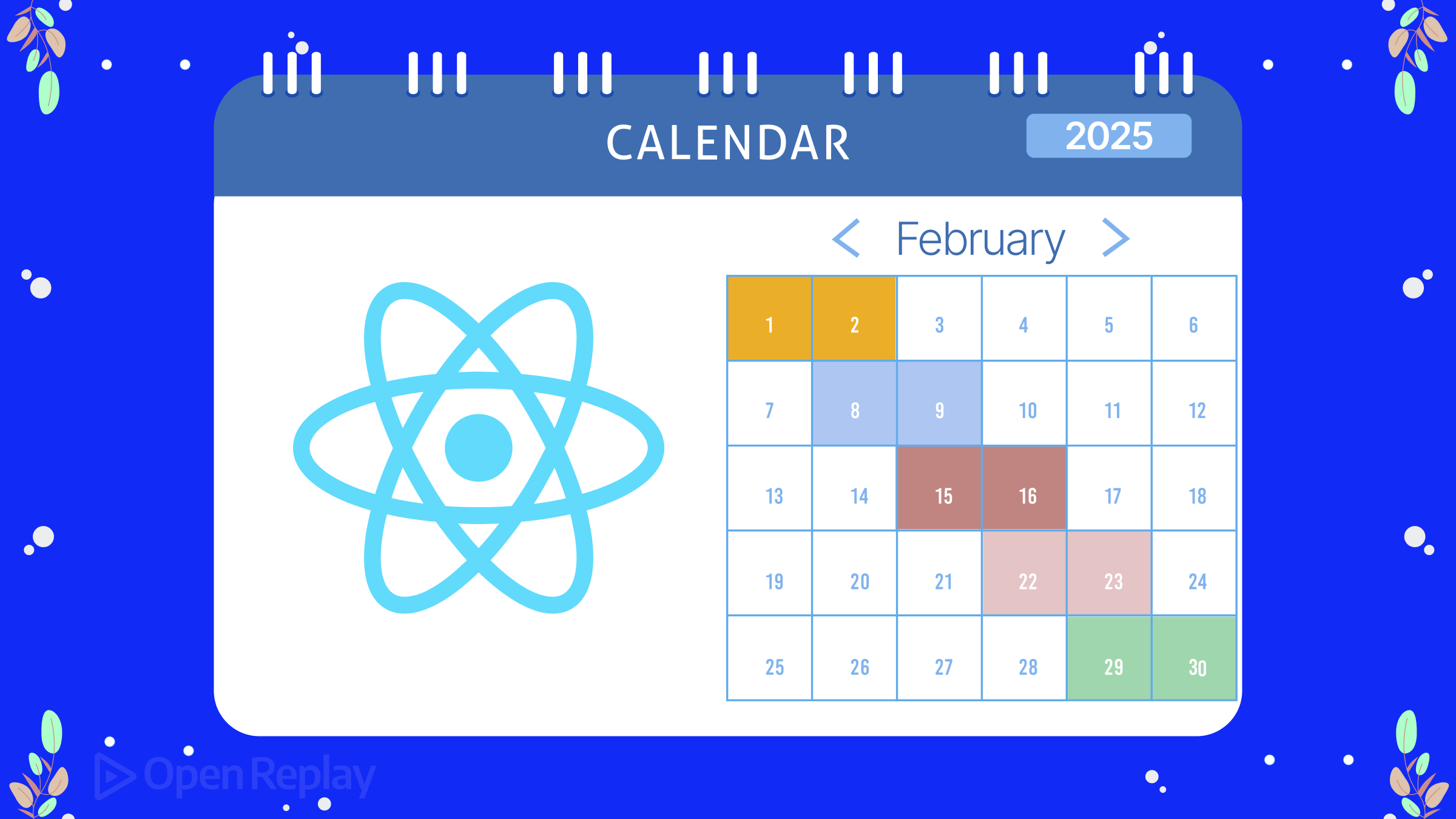Créer un planificateur d'événements personnalisé avec React-Calendar