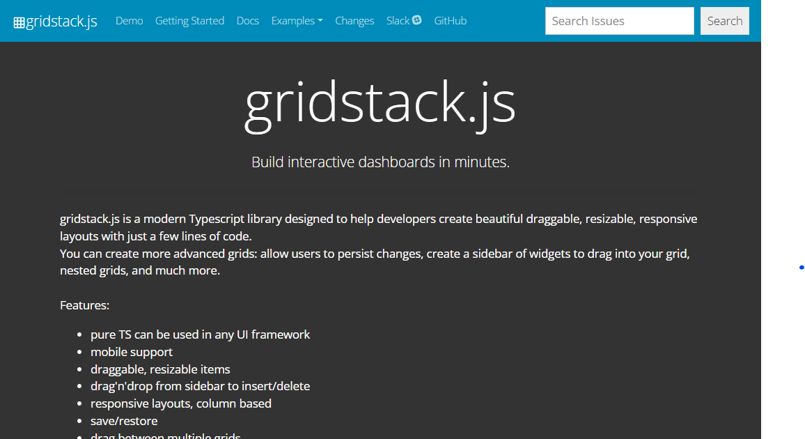 GridStack.js Home Page