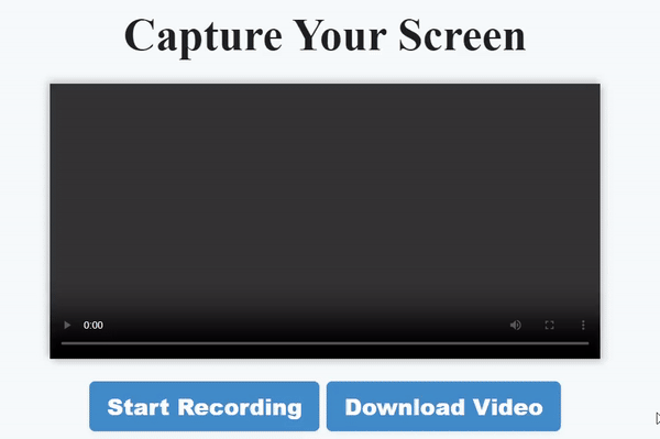 A GIF showing a countdown before recording starts