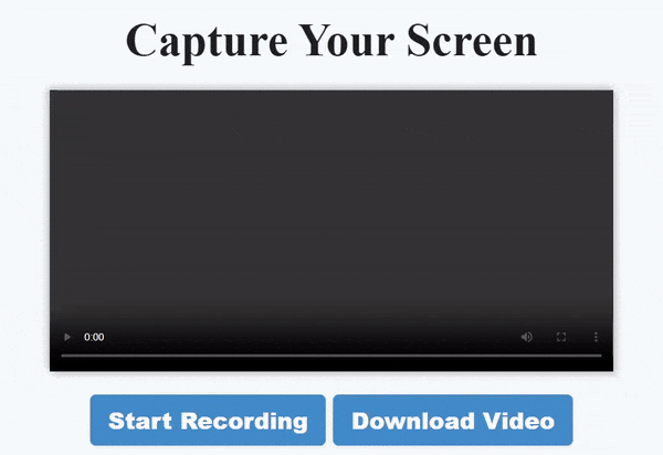 A GIF showing the correct duration for a recorded video