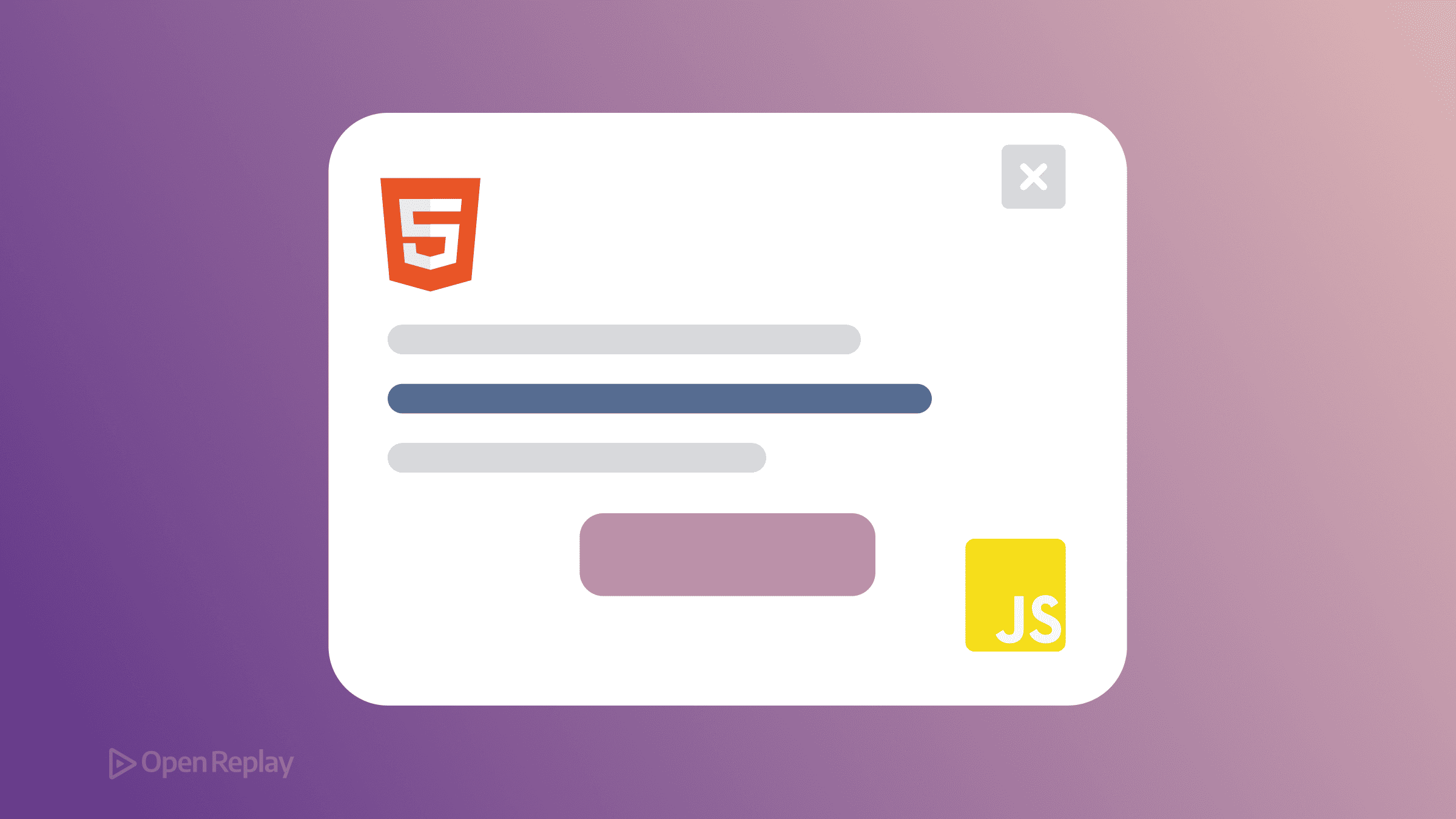 使用现代 CSS 和 JS 创建无障碍弹出框
