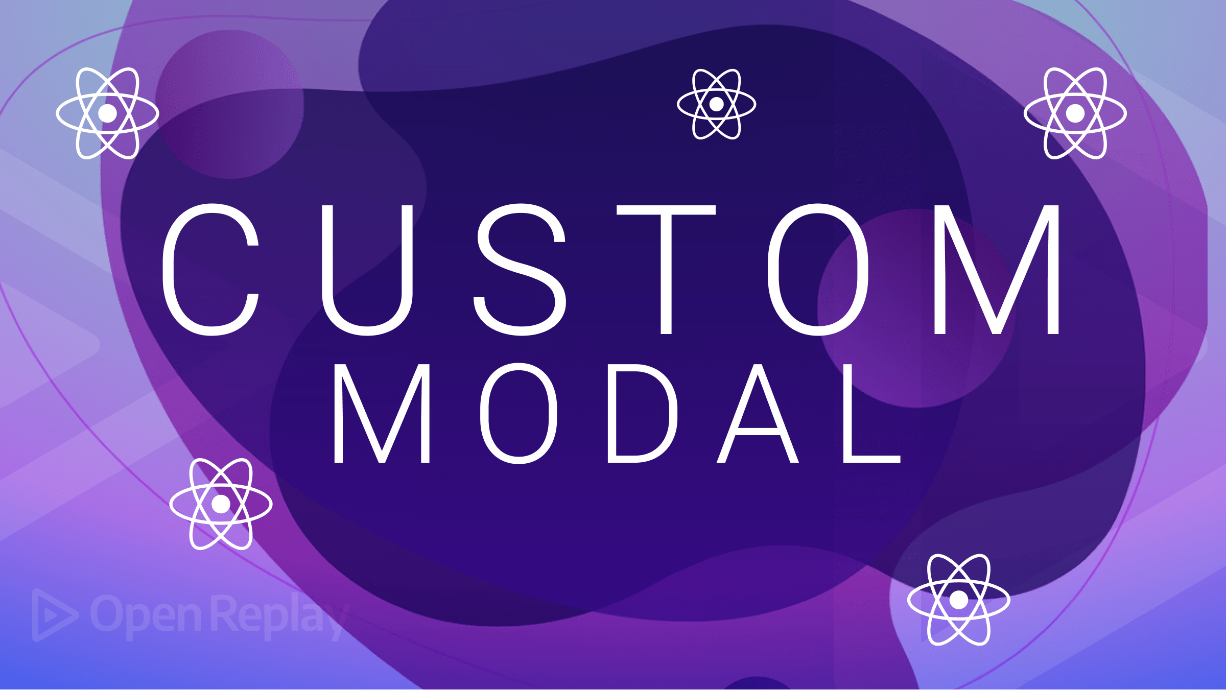 Creating easy custom modals with React