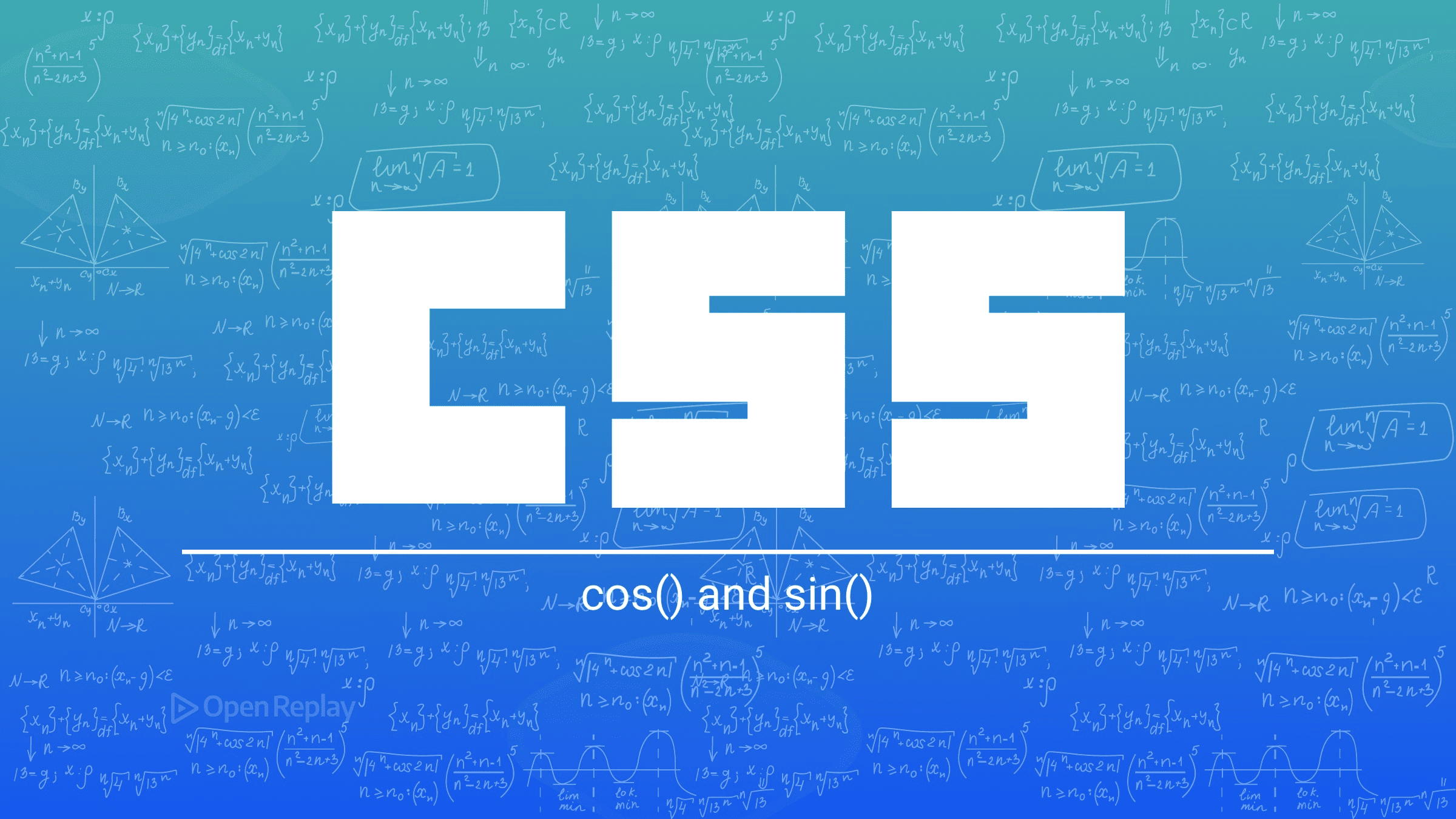 CSS 数学函数:cos() 和 sin() 使用指南