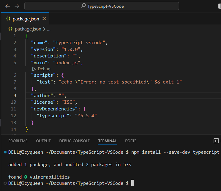 dev-dependency