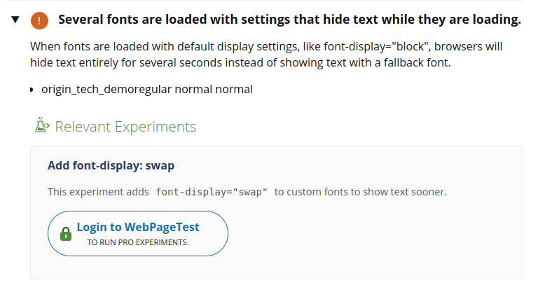 WebPageTest Diagnosis