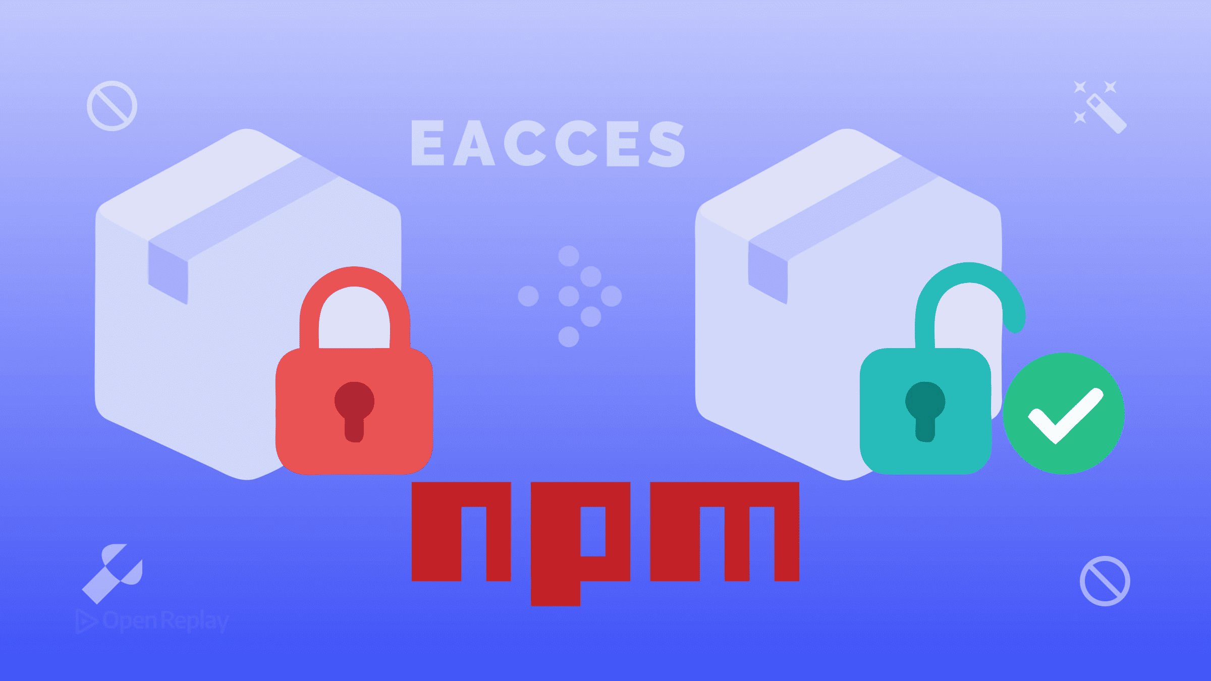 Исправьте ошибки npm EACCES permission denied в macOS и Linux с помощью nvm, пользовательского global prefix или npx вместо sudo.