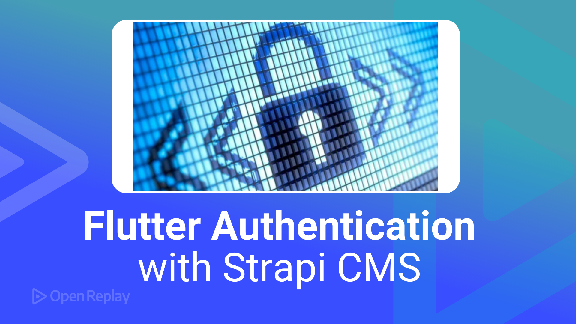 Flutter Authentication with Strapi CMS
