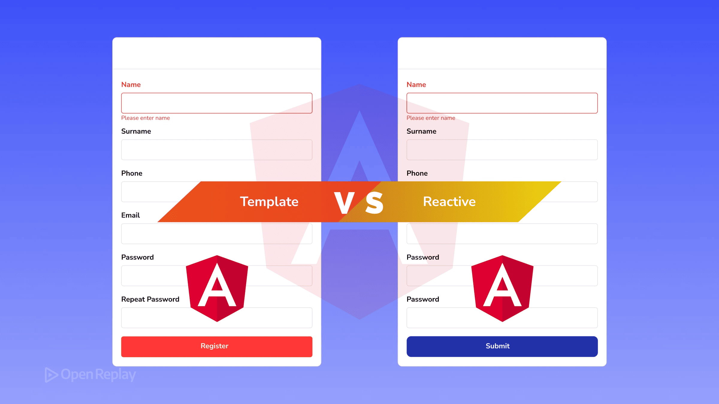 Travailler avec les formulaires dans Angular : Template vs Reactive