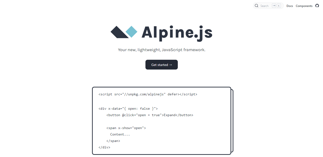 Getting Started With Alpine.Js