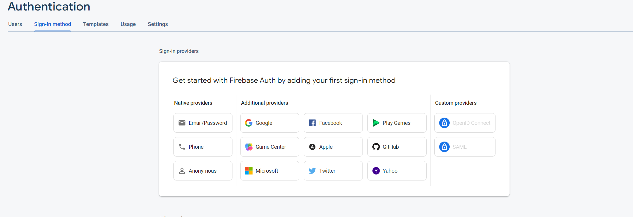 Firebase Phone Number Authentication