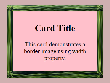 border-image-width property