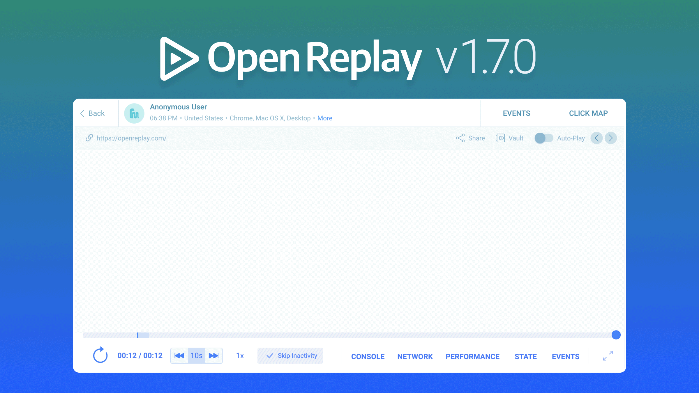 OpenReplay July Release (1.7.0)