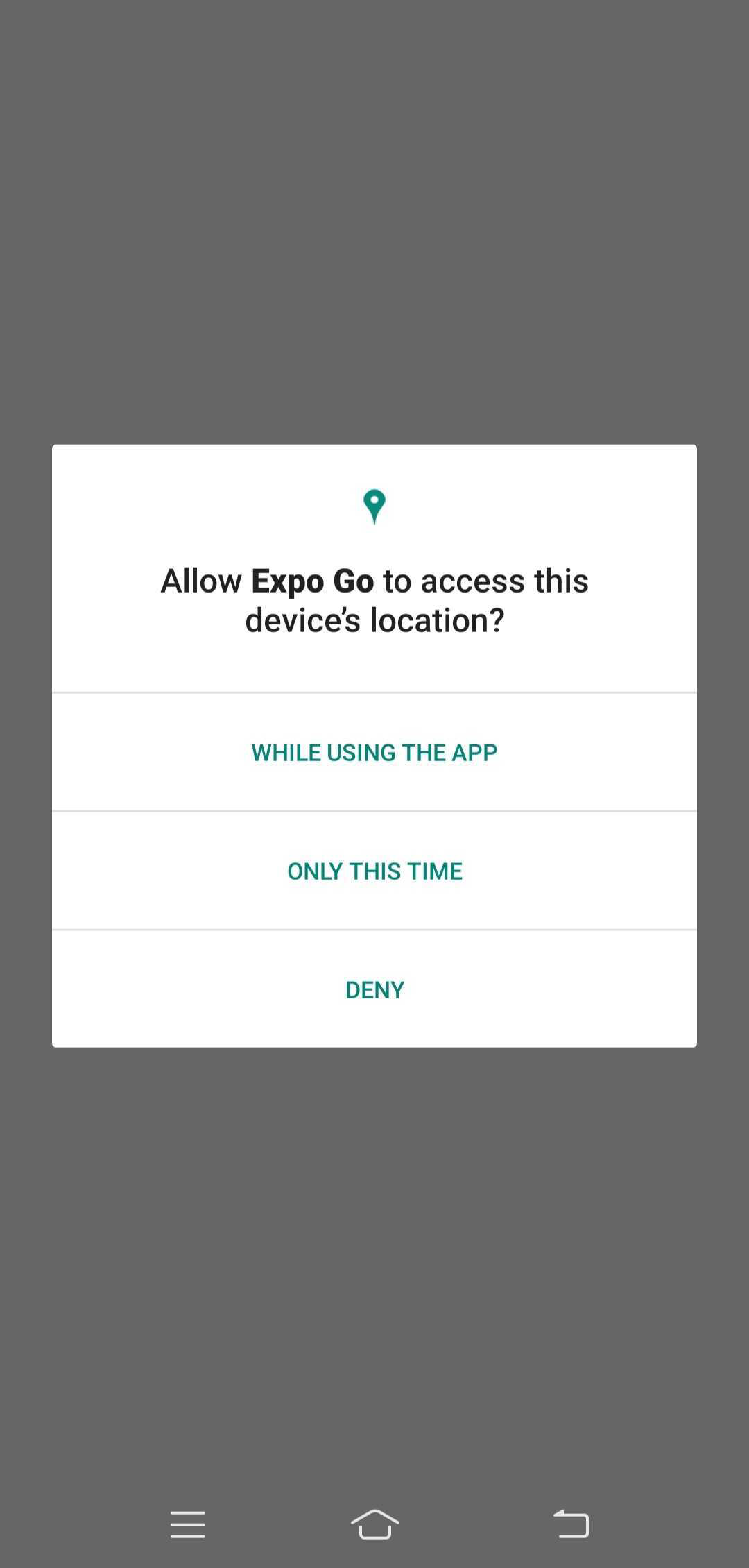 Requesting Location Permission In React Native Applications