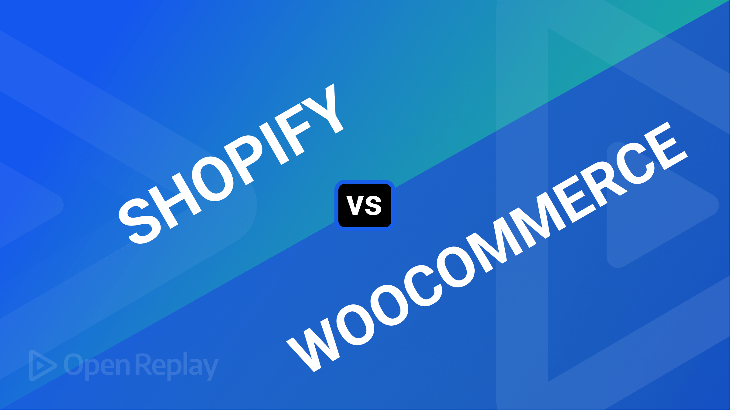 Shopify vs. WooCommerce — A Comparison