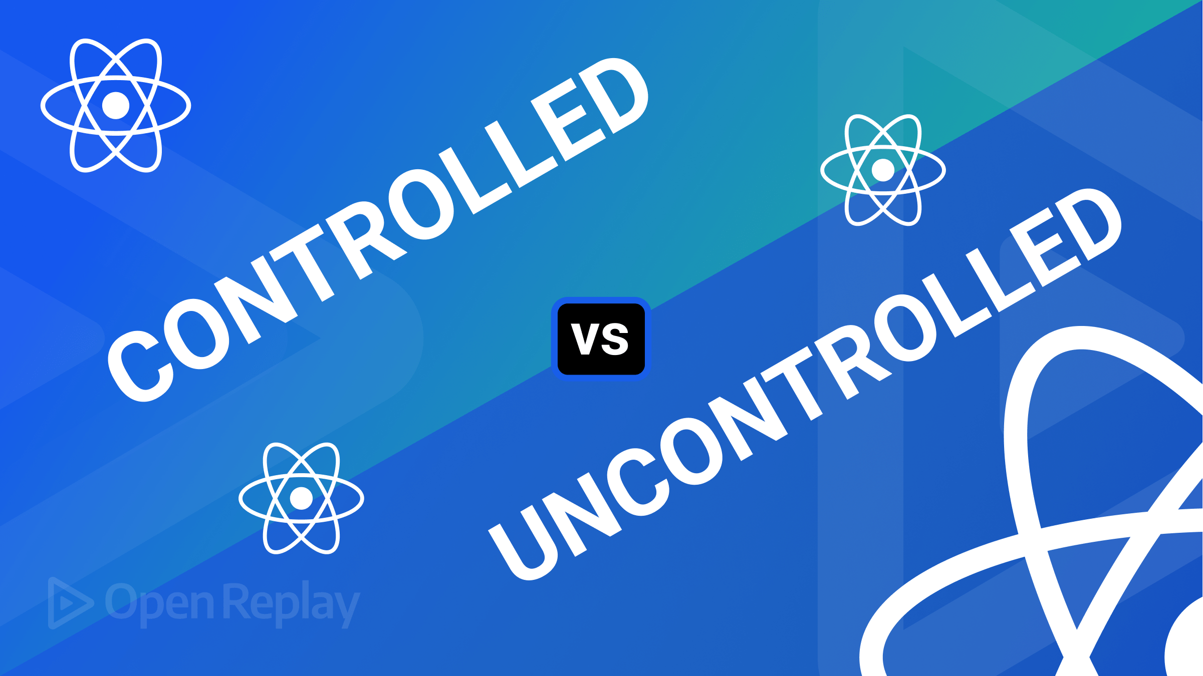 Understanding Controlled and Uncontrolled components in React