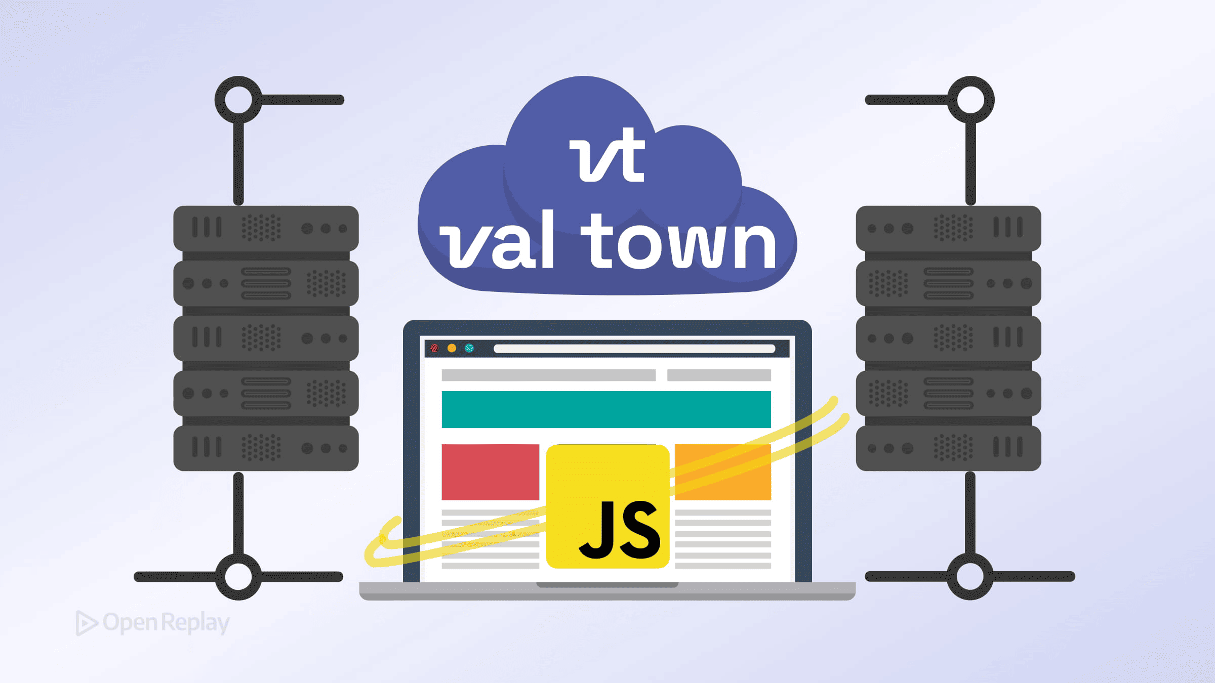 Val Town is a browser-based platform for serverless JavaScript and TypeScript, with vals, Deno runtime, SQLite, blob storage, email, and OpenAI.