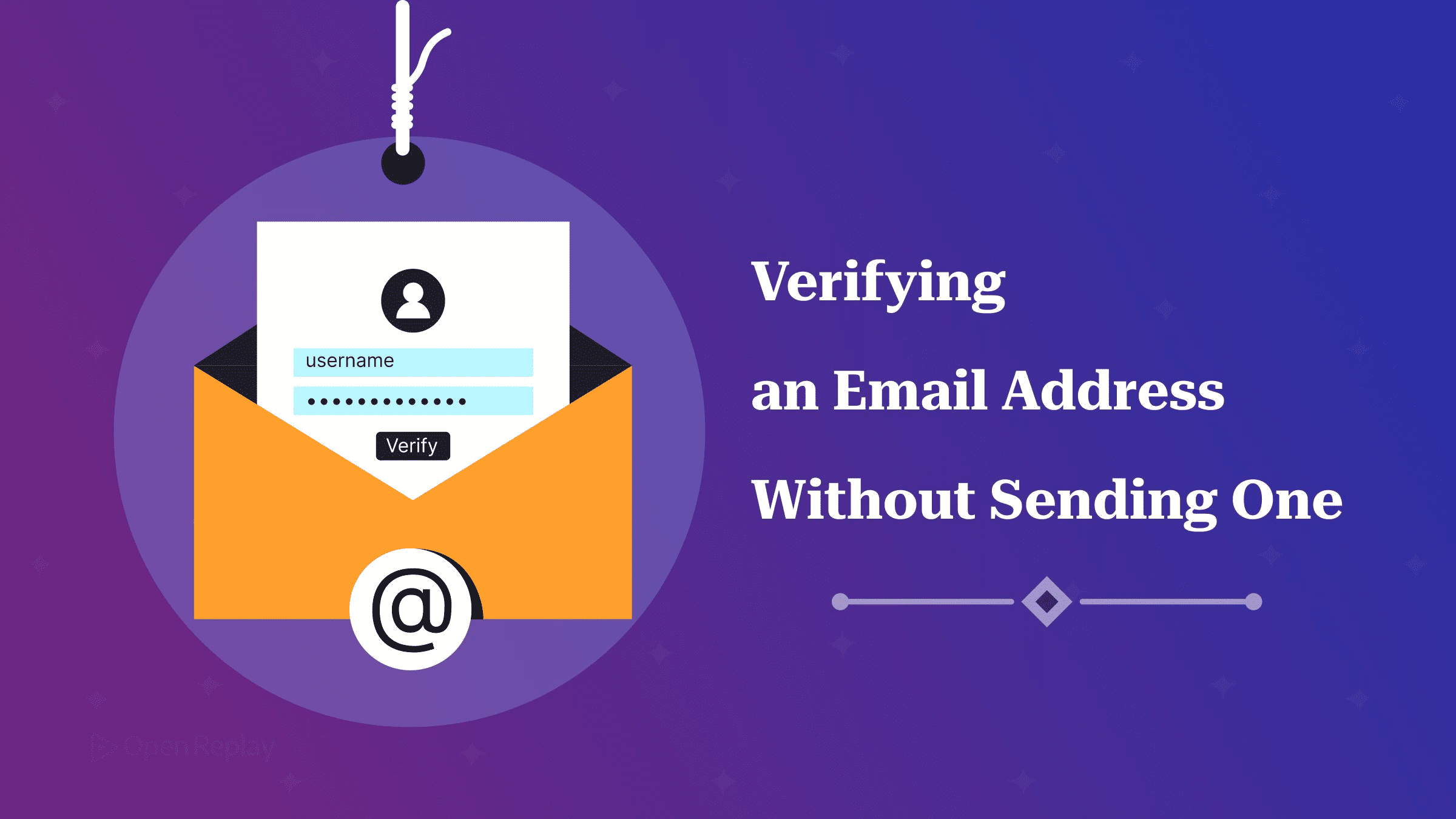 Verifying an Email Address Without Sending One