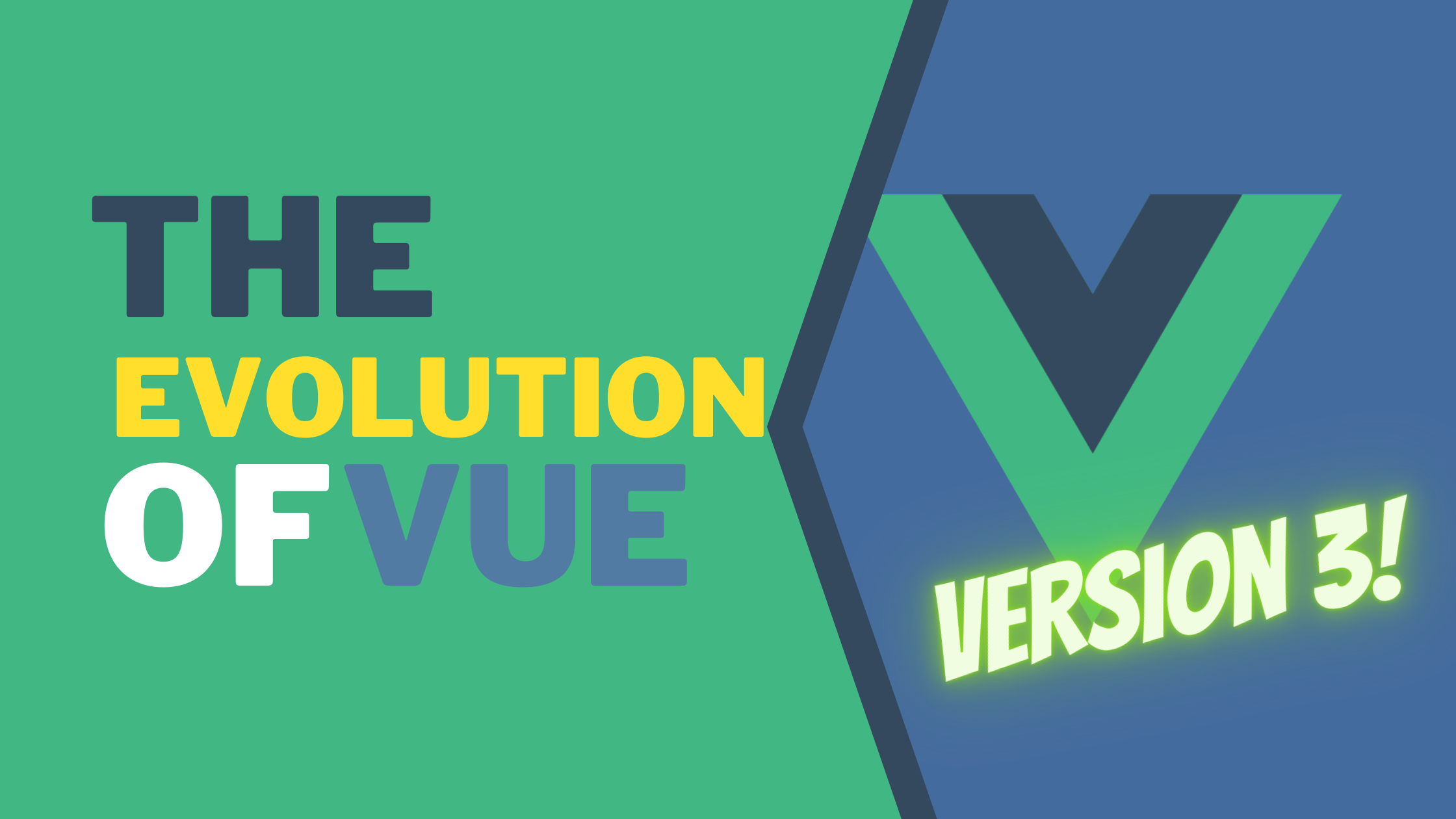 Vue 3 - the Evolution of Vue