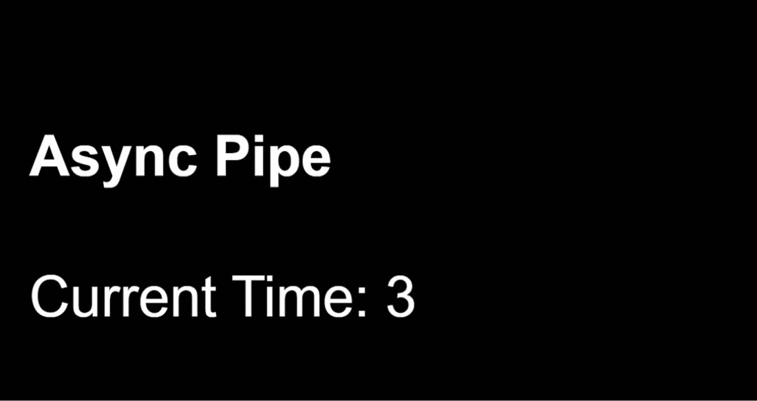 async pipe